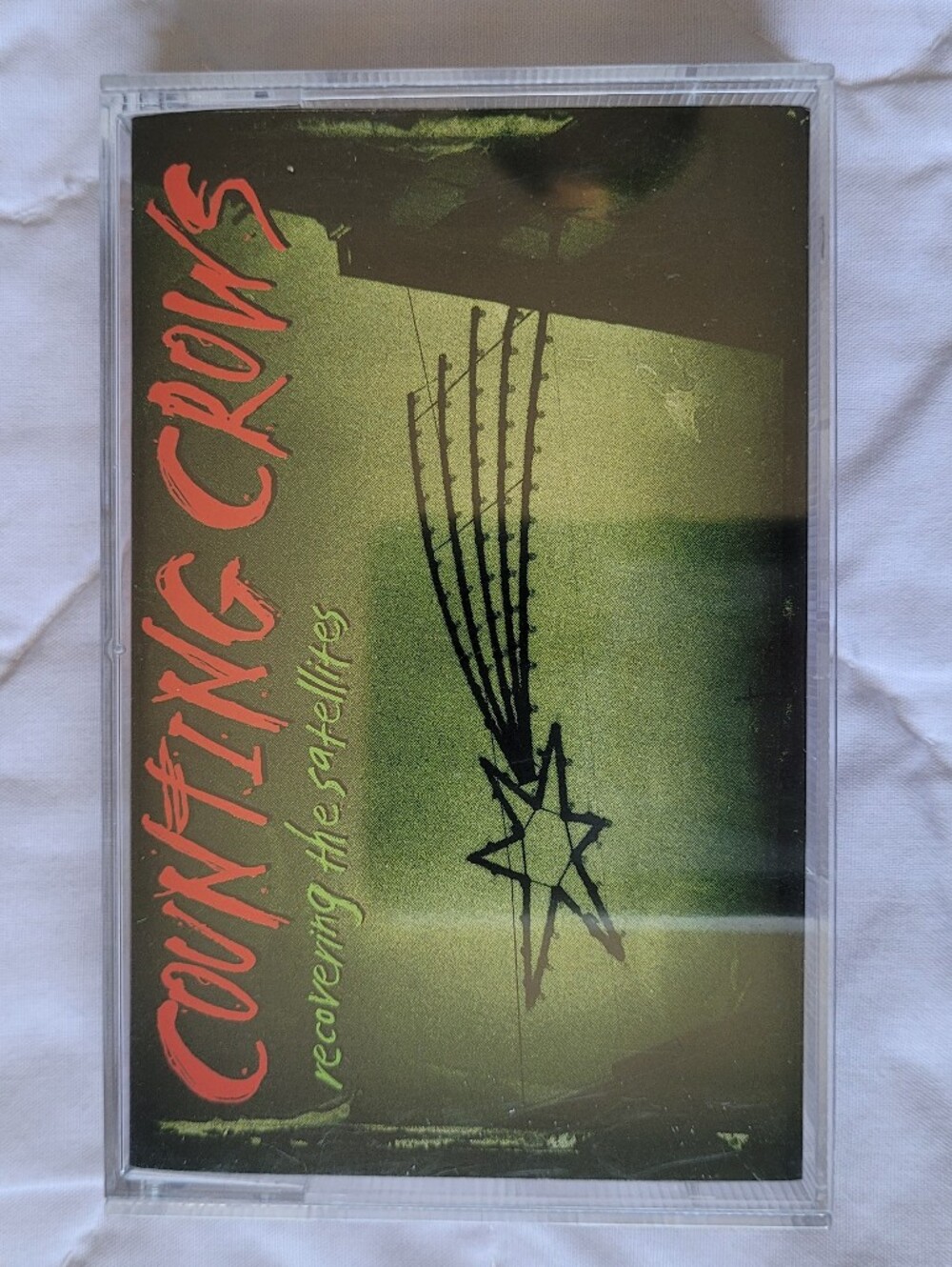 2/$20 🍀 Counting Crows: Recovering The Satellites Cassette Tape